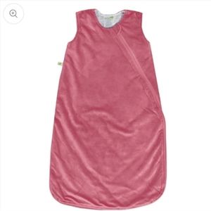 Perlimpinpin Velour sleep bag - Raspberry (2.5 Togs) 6-18M
